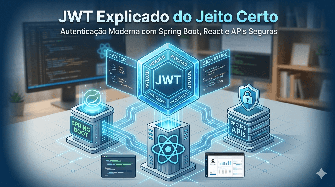JWT Explicado do Jeito Certo: Autenticação Moderna com Spring Boot, React e APIs Seguras