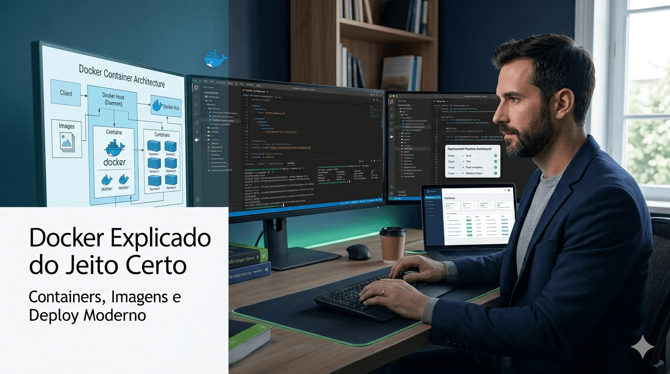 Docker Explicado do Jeito Certo: Containers, Imagens e Deploy Moderno